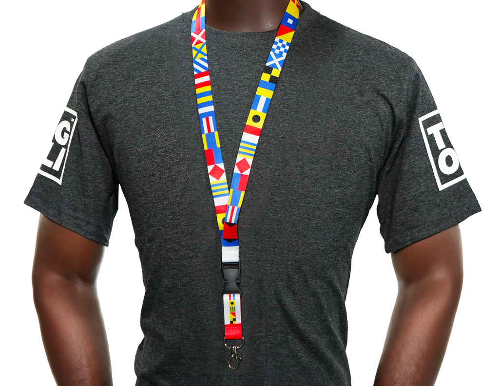 International Maritime Sailing Signal Flags Lanyard