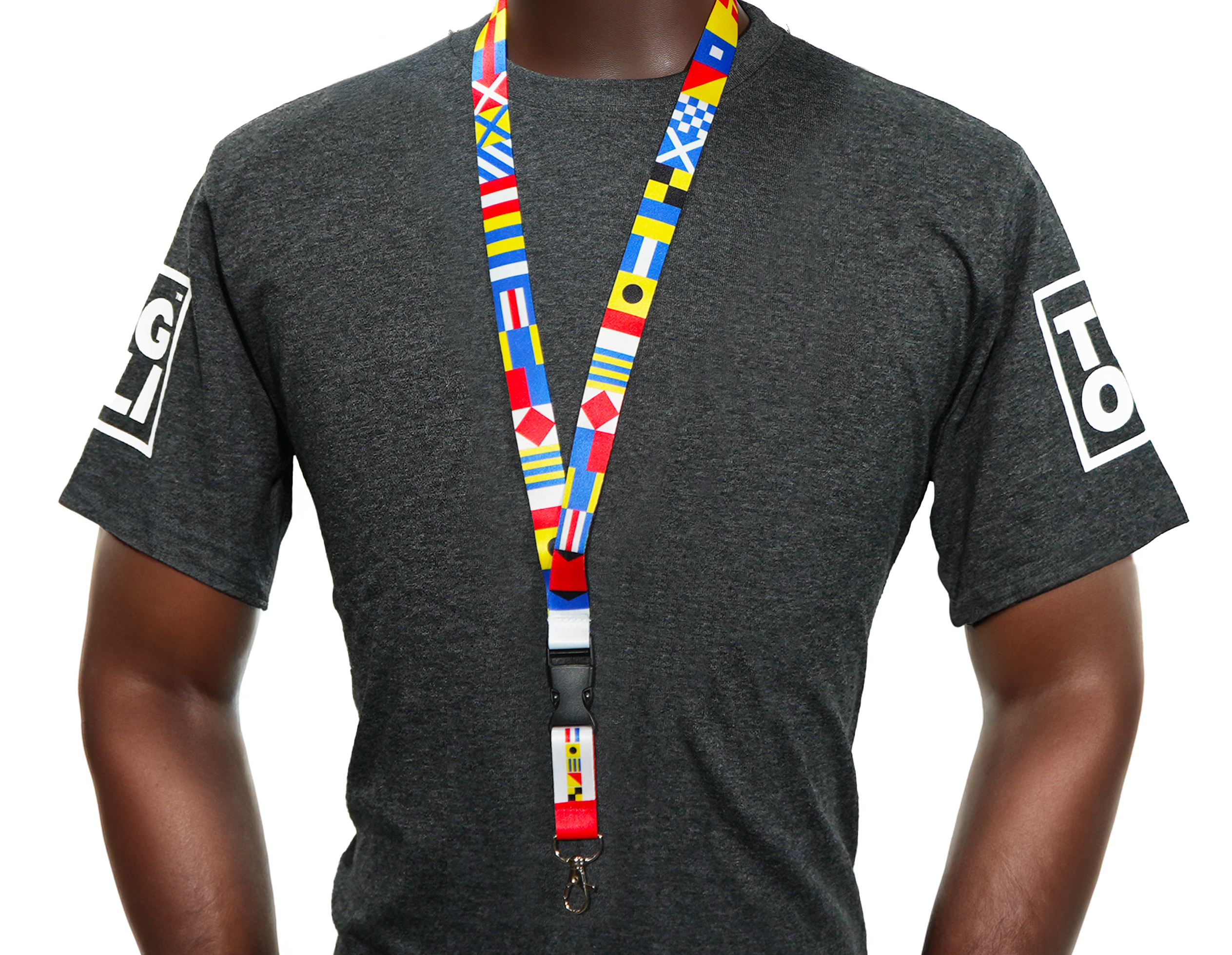 International Maritime Sailing Signal Flags Lanyard