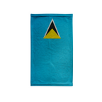 Snood con la bandera de Santa Lucía – Mascarilla transpirable para cuello/bufanda tubular