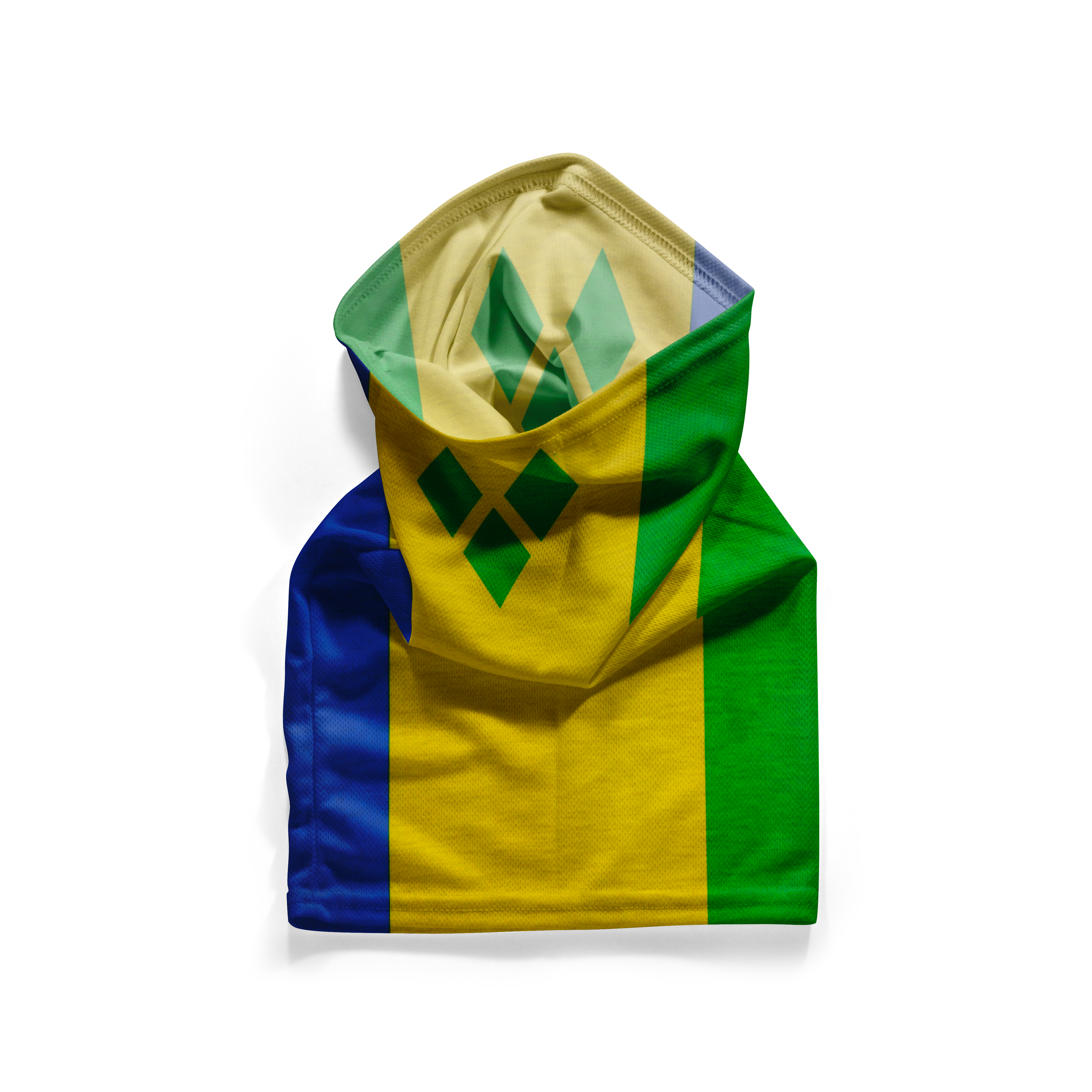Snood con la bandera de San Vicente y las Granadinas – Cubrecuellos transpirable y mascarilla facial
