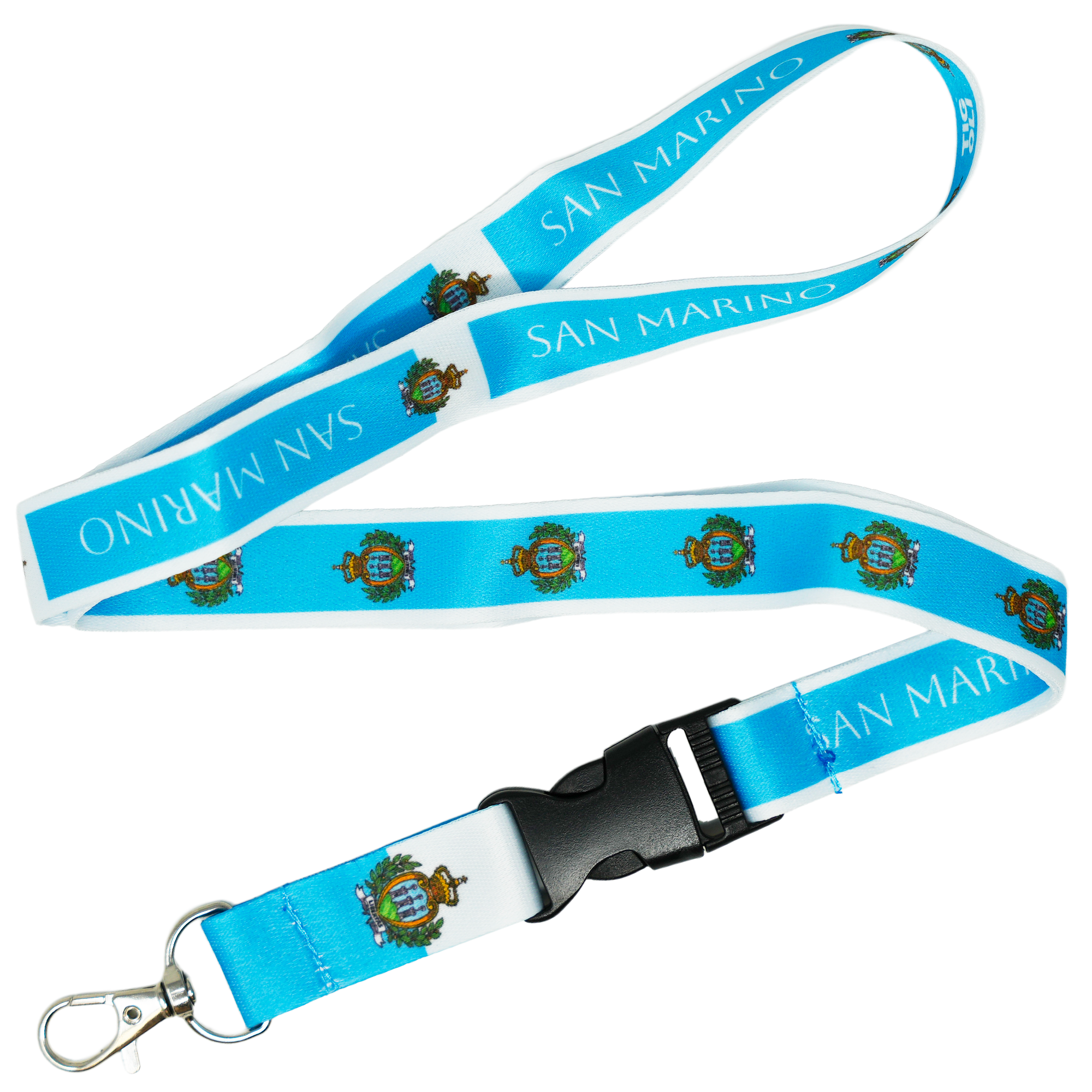 San Marino Flag Lanyard