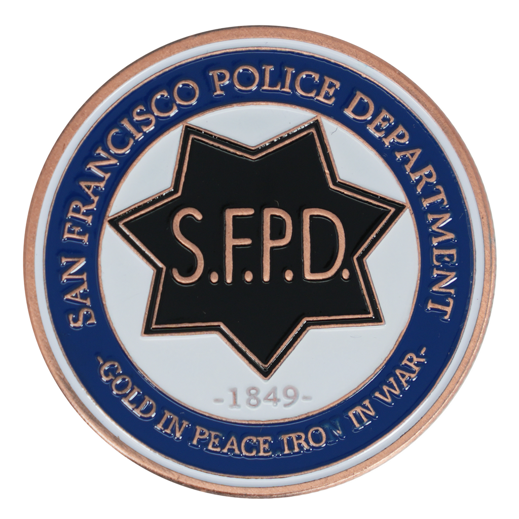 San Francisco Police Department Commemorative Coin