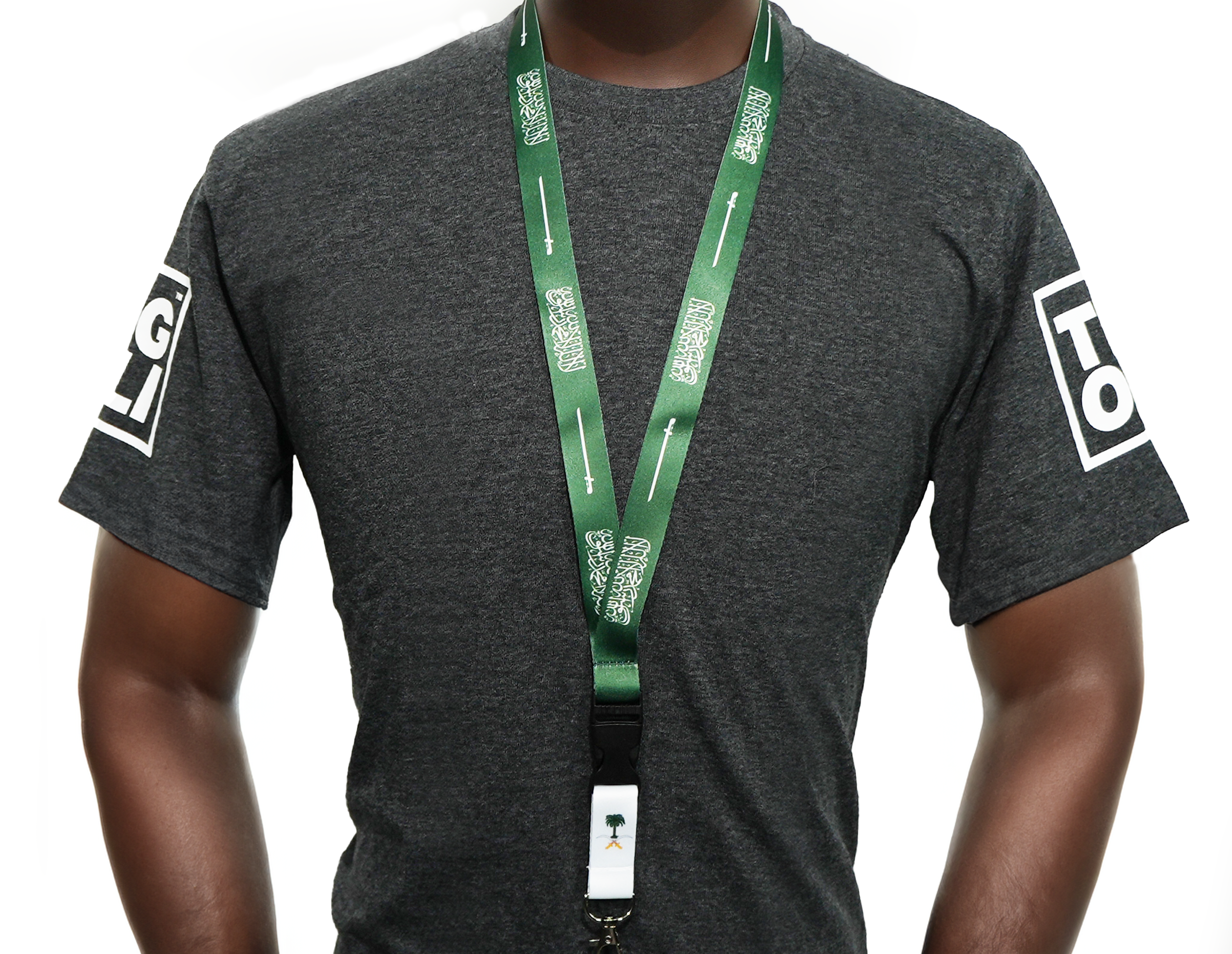 Saudi Arabia Flag Lanyard Secondary image