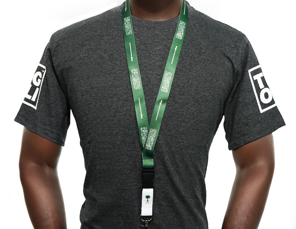 Saudi Arabia Flag Lanyard