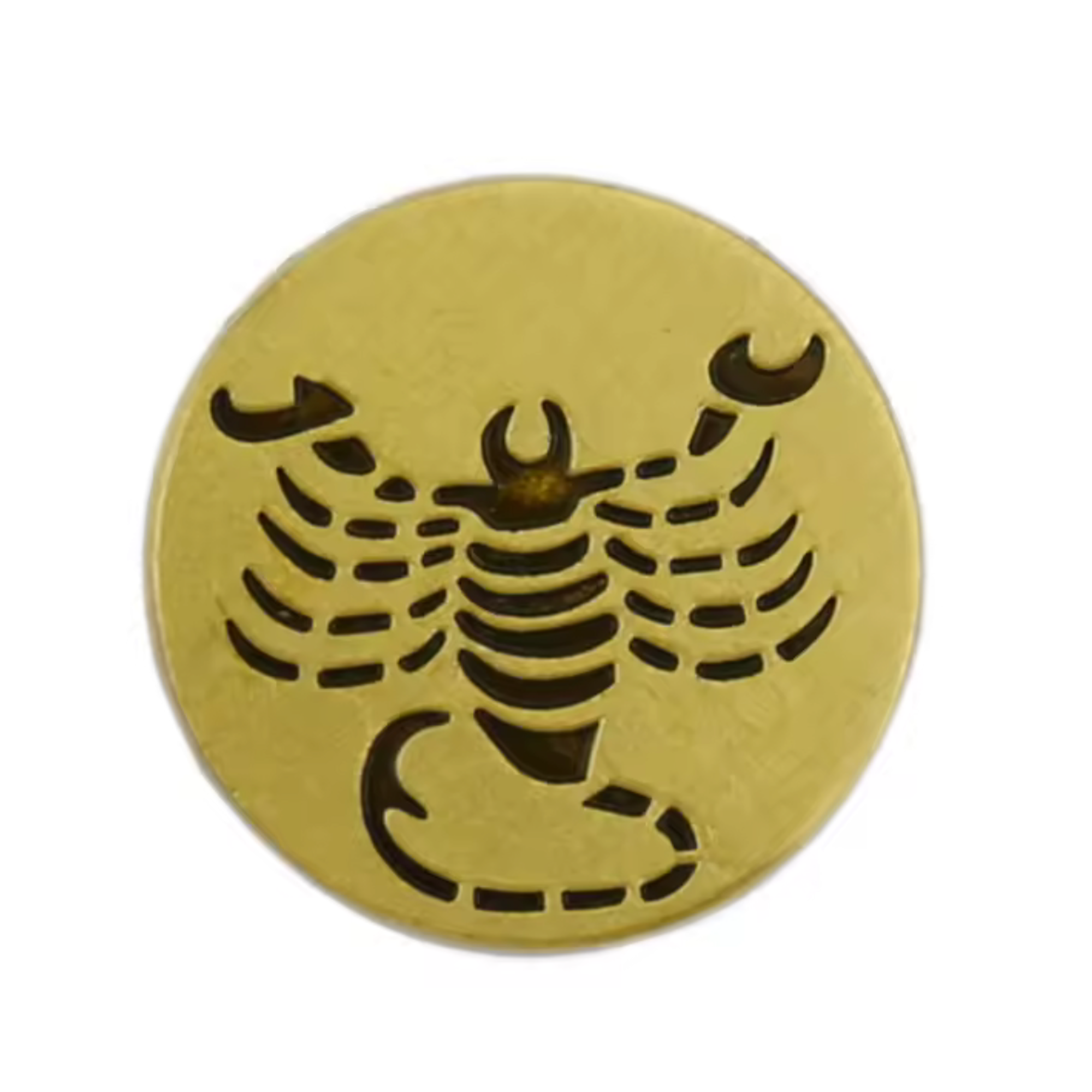 Pin de insignia del signo zodiacal Escorpio Imagen principal del producto