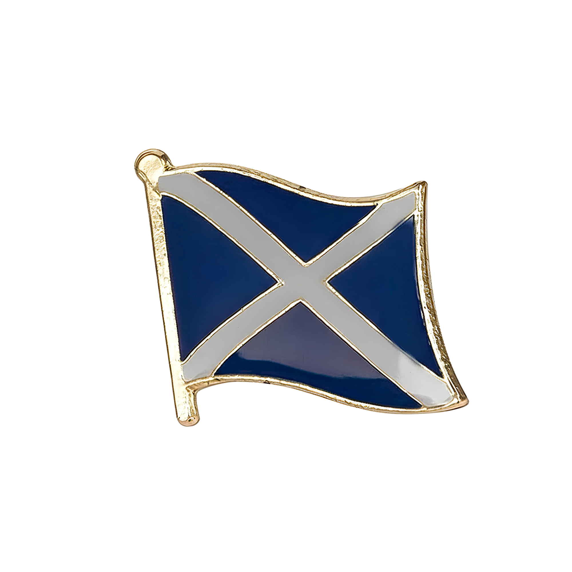 Insignia de solapa de la bandera escocesa Saltire Imagen principal del producto