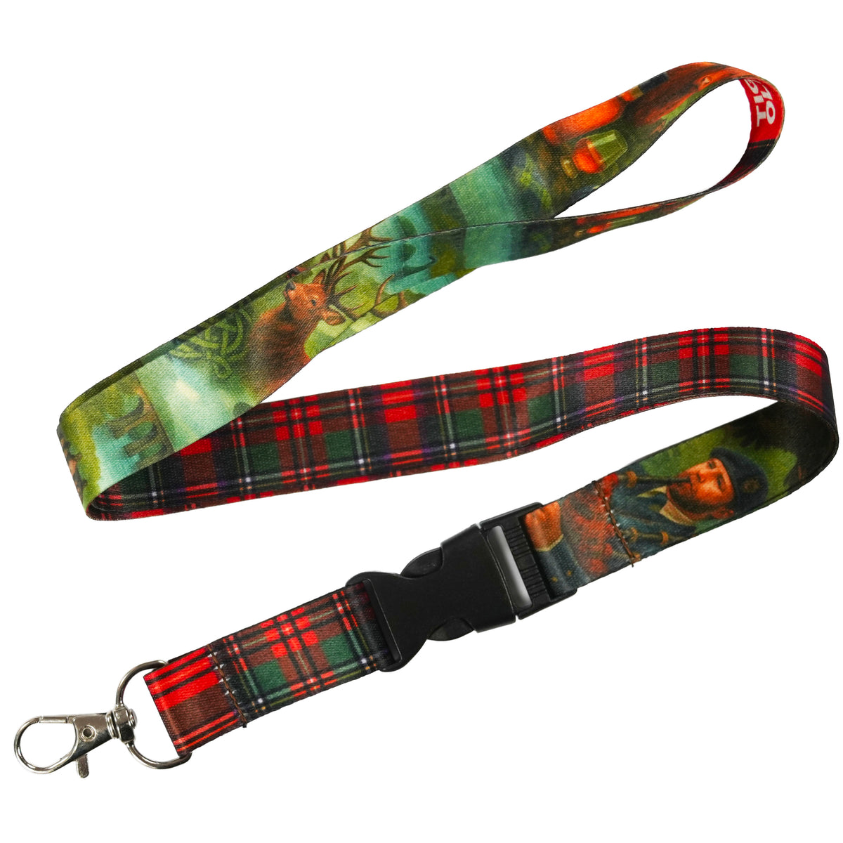 Scottish Art Tartan Lanyard Main image