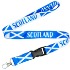 Scotland Saltire Flag Lanyard