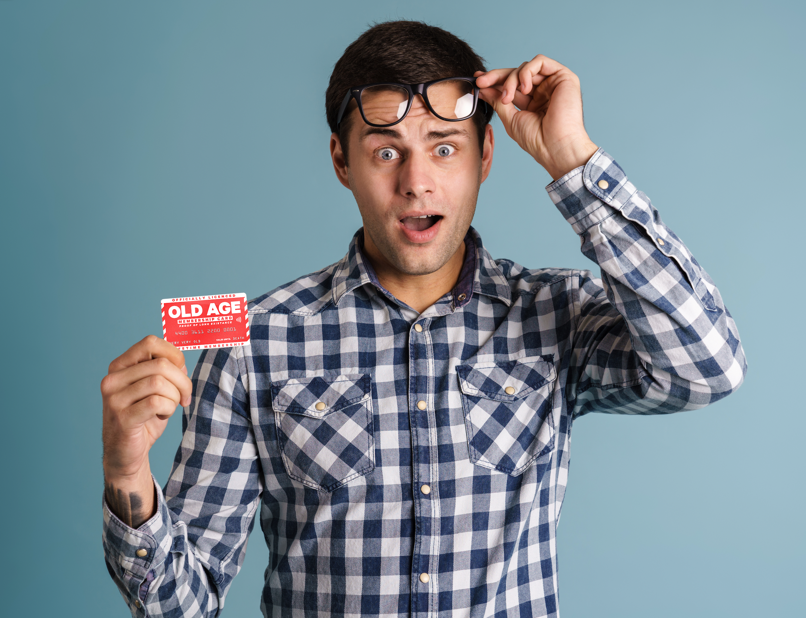 Old Person Membership Card
