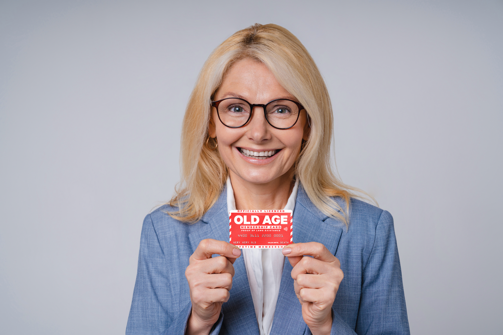 Old Person Membership Card