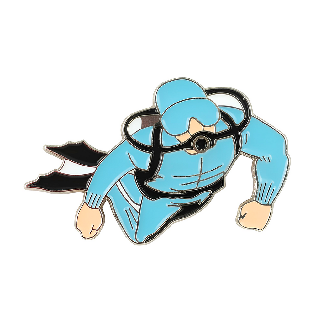 SCUBA Diver Pin Badge