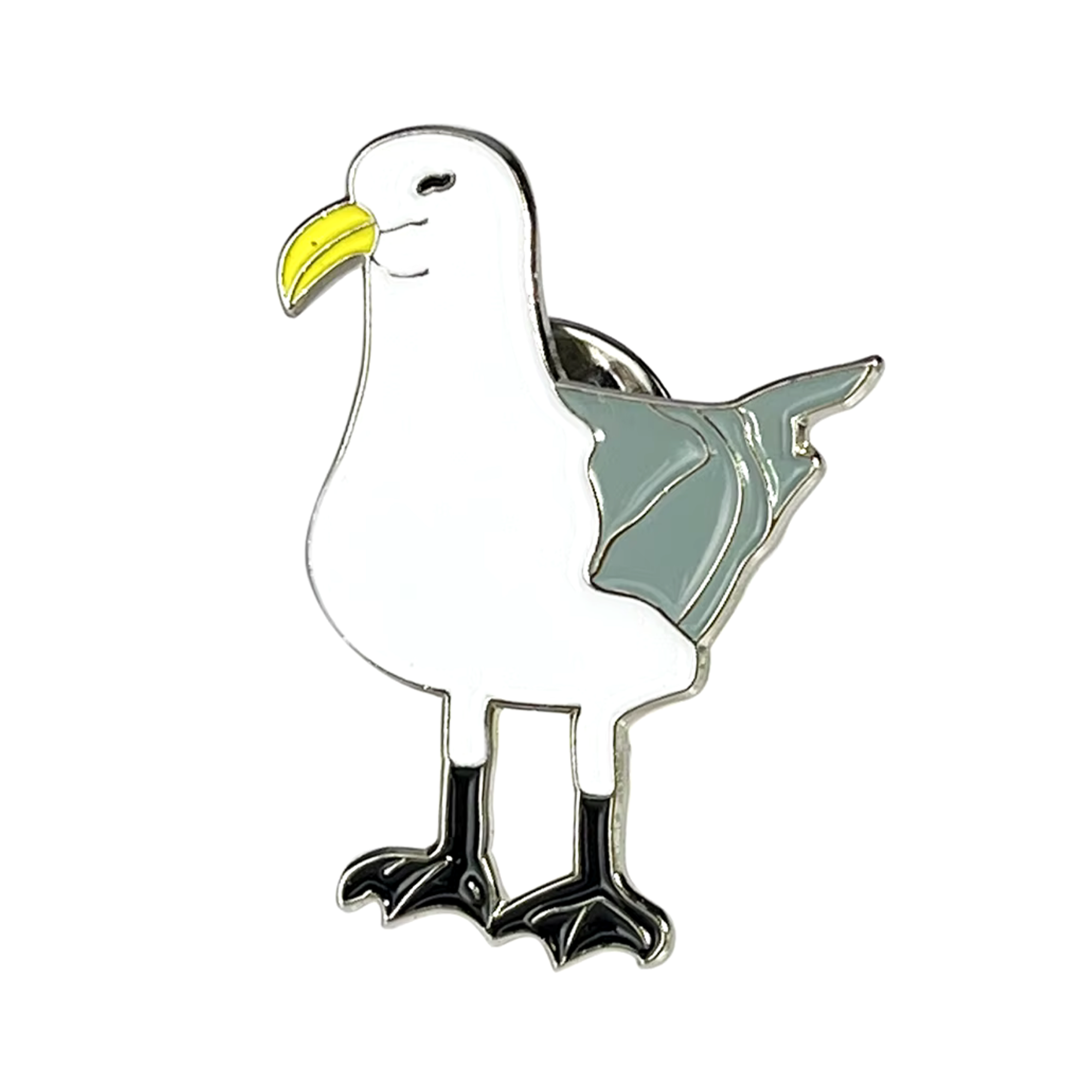 Insignia de alfiler de pájaro gaviota Imagen principal del producto
