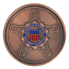 Saint Michael & U.S. Secret Service Commemorative Coin – Bronze Edition