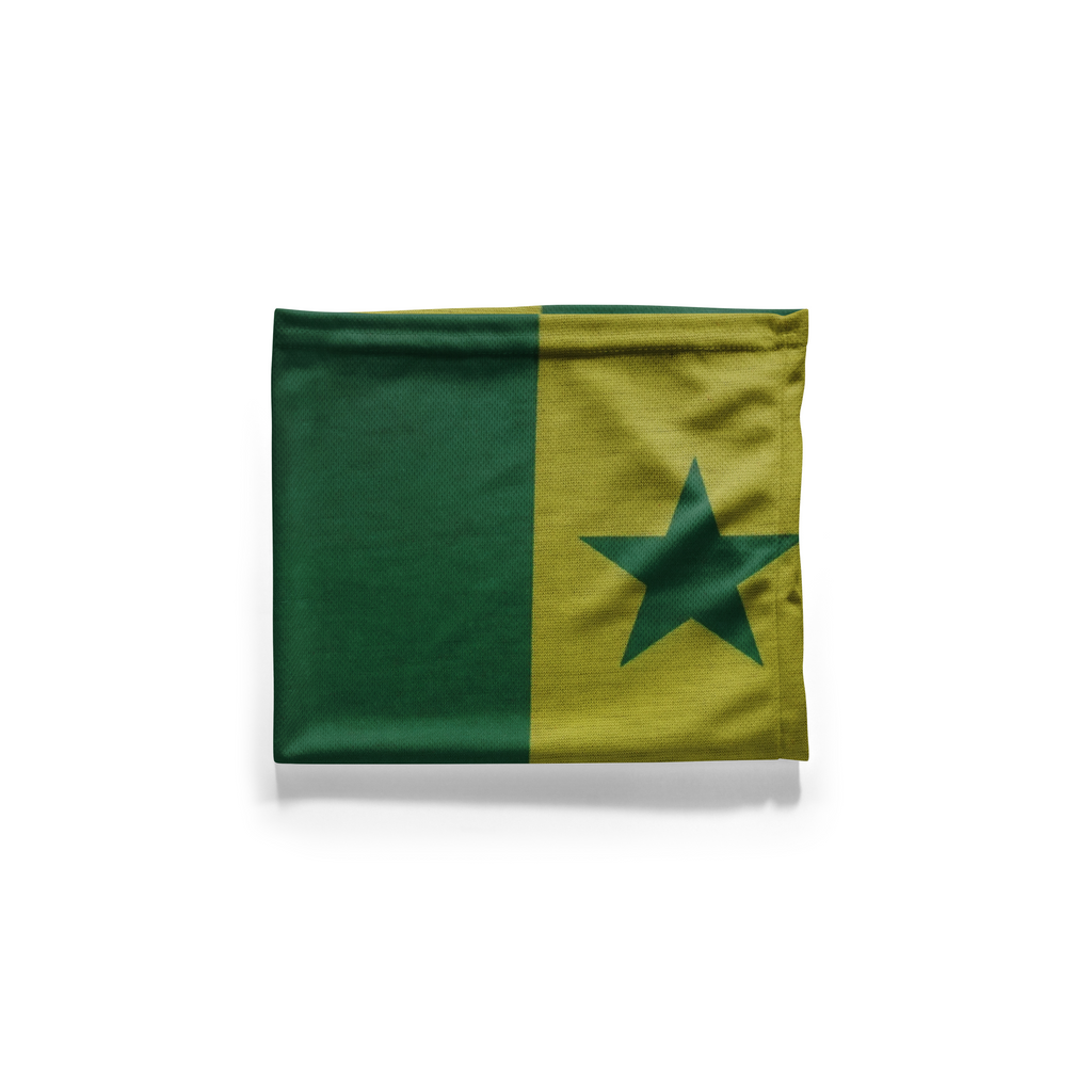 Snood con la bandera de Senegal – Mascarilla transpirable, braga de cuello, cubrecara