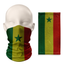 Snood con la bandera de Senegal – Mascarilla transpirable, braga de cuello, cubrecara