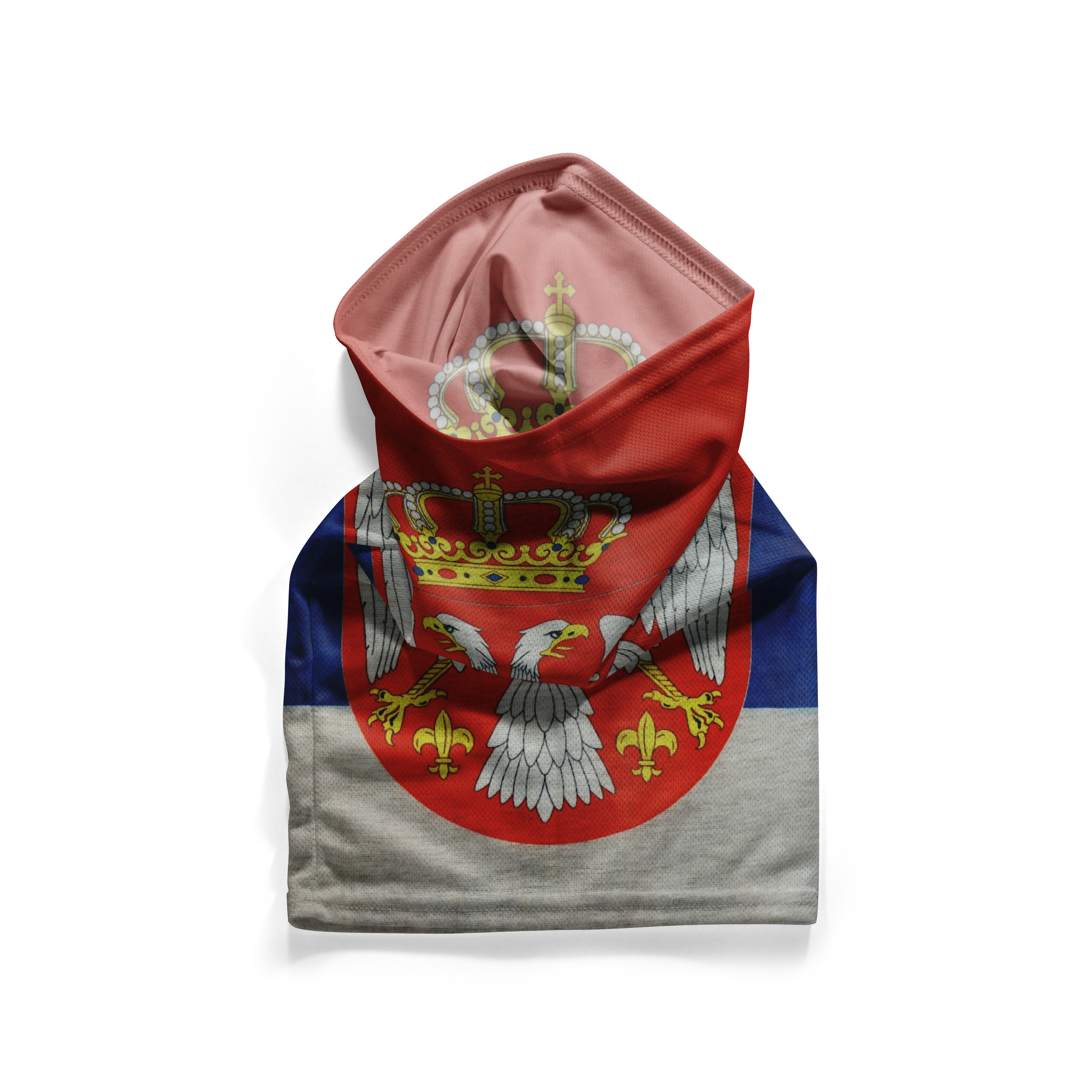 Serbia Flag Snood  – Breathable Mask Neck Gaiter Face Covering Secondary image