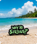 Why So Serious Enamel Pin Badge