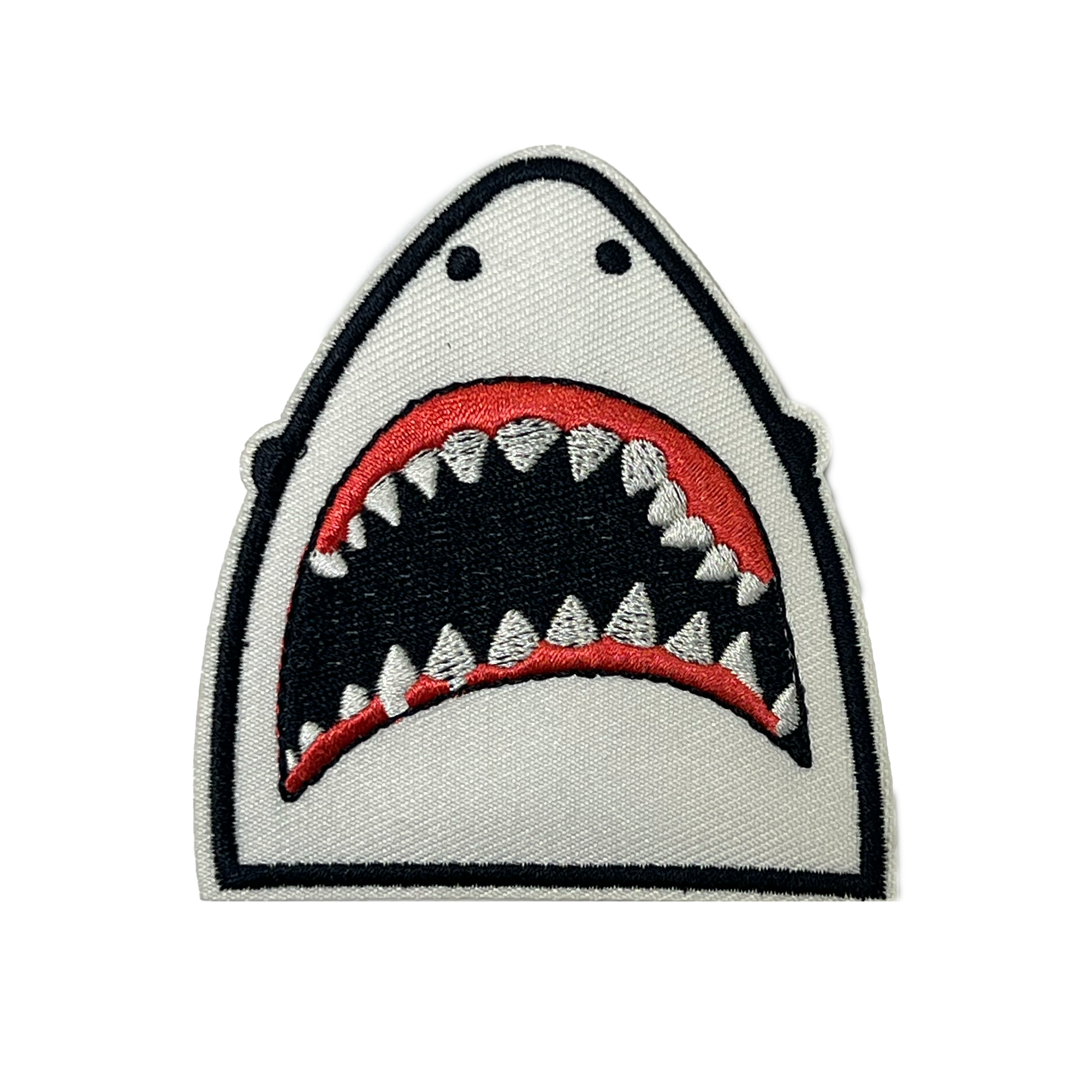 Shark Embroidery Patch (7.5 x 8cm) Main image
