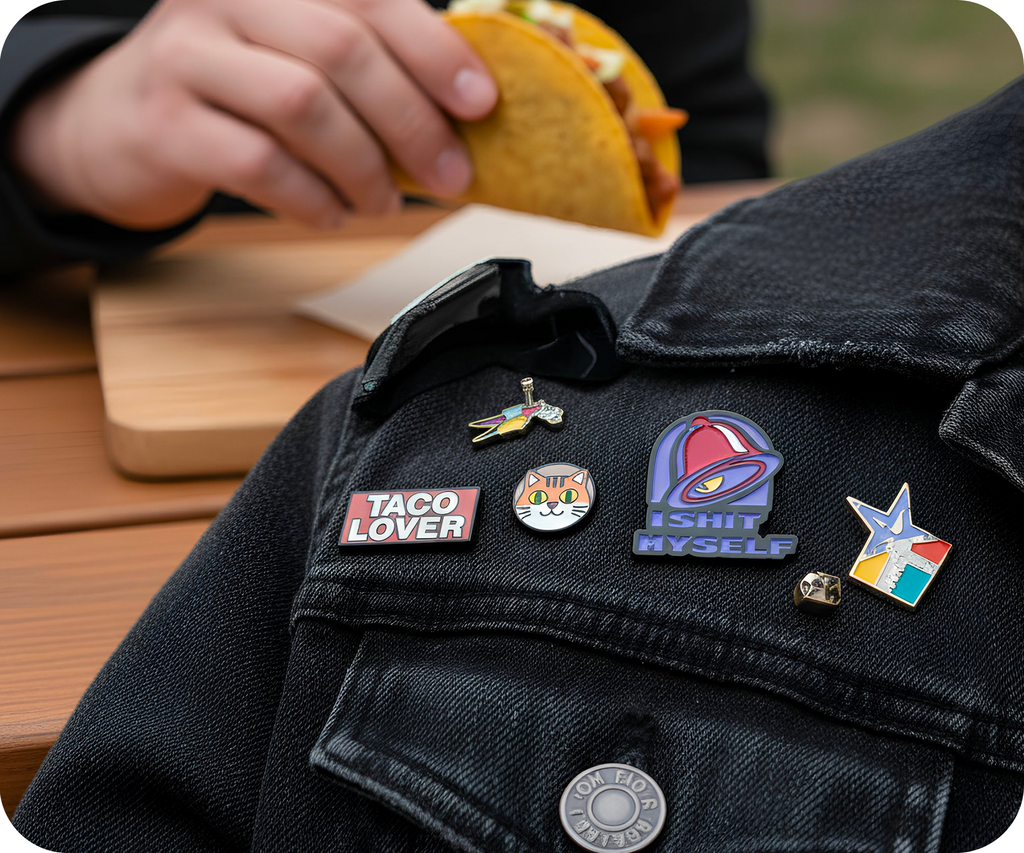 I Shit Myself Pin Badge