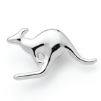 Kangaroo Silver Pin Badge