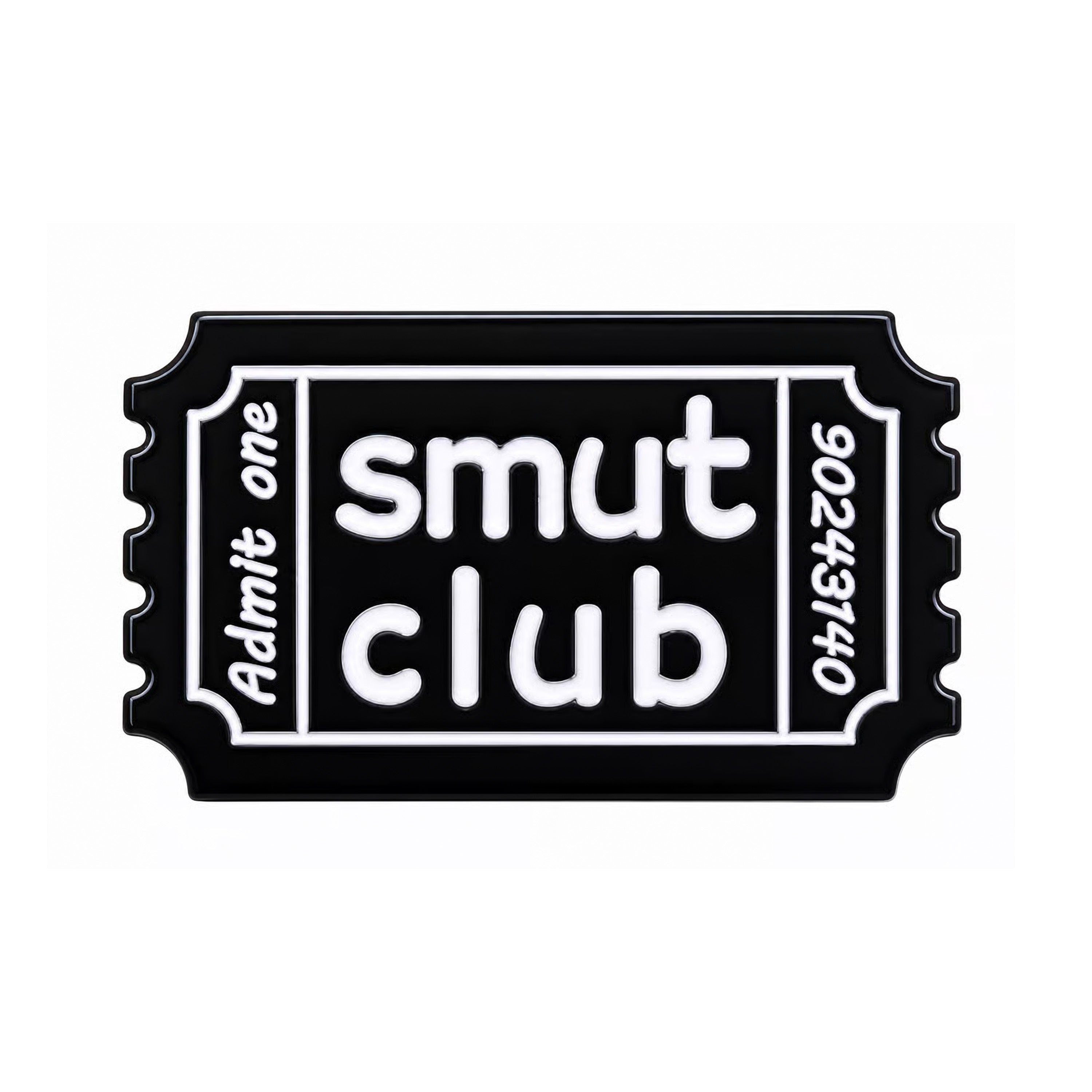 Smut Club Enamel Pin Badge