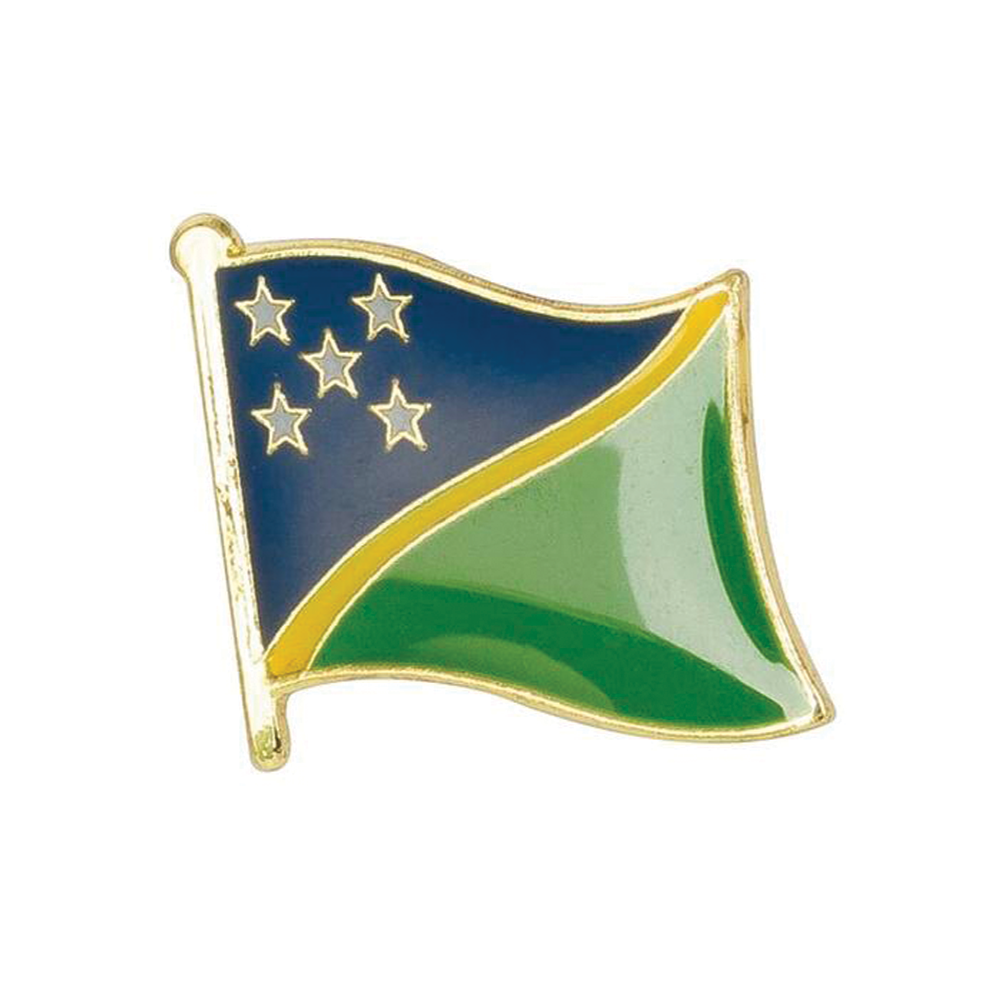 Pin con la bandera de las Islas Salomón Imagen principal del producto