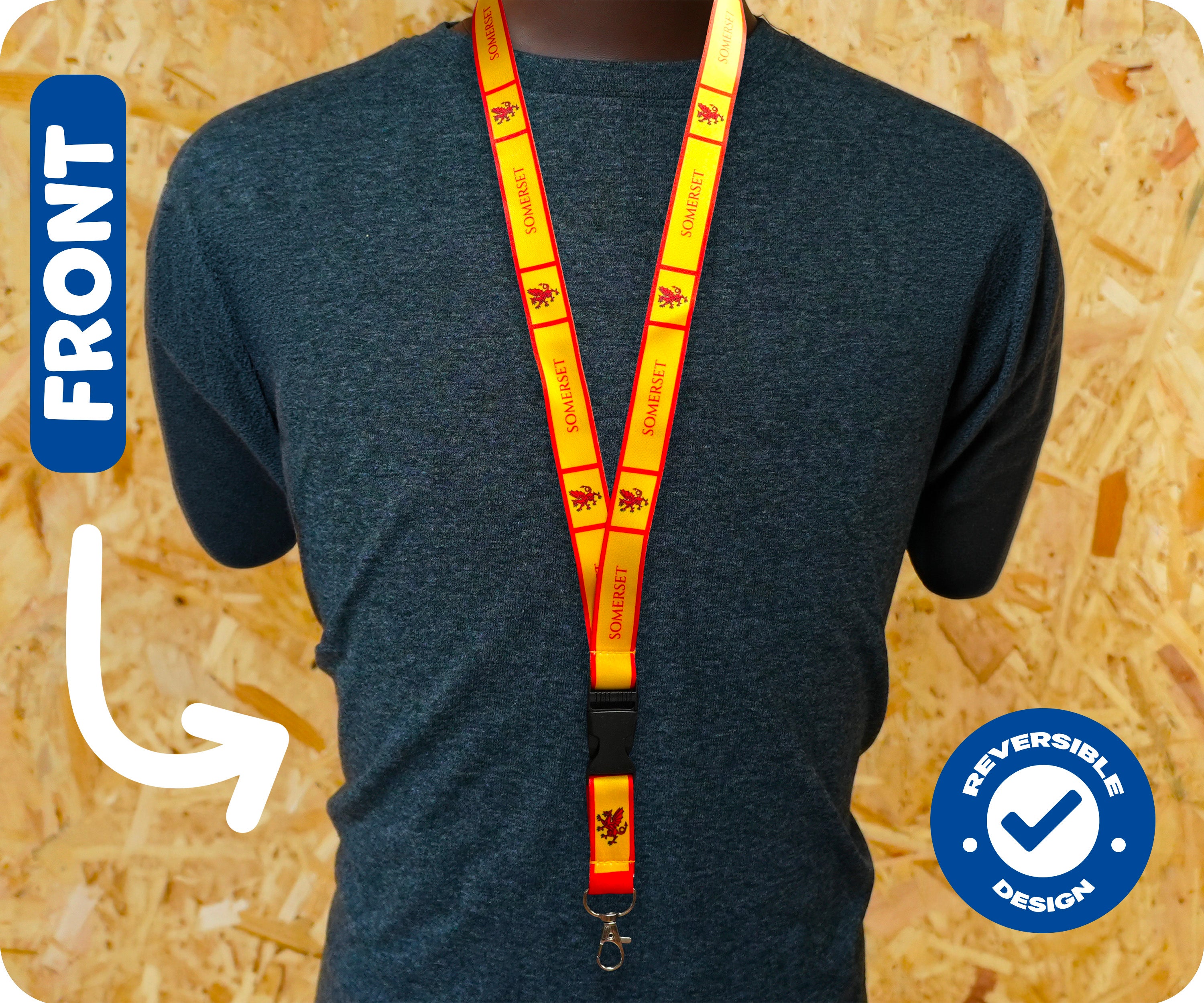 Somerset County Flag Lanyard
