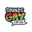Sounds Gay I'm In Pin Badge