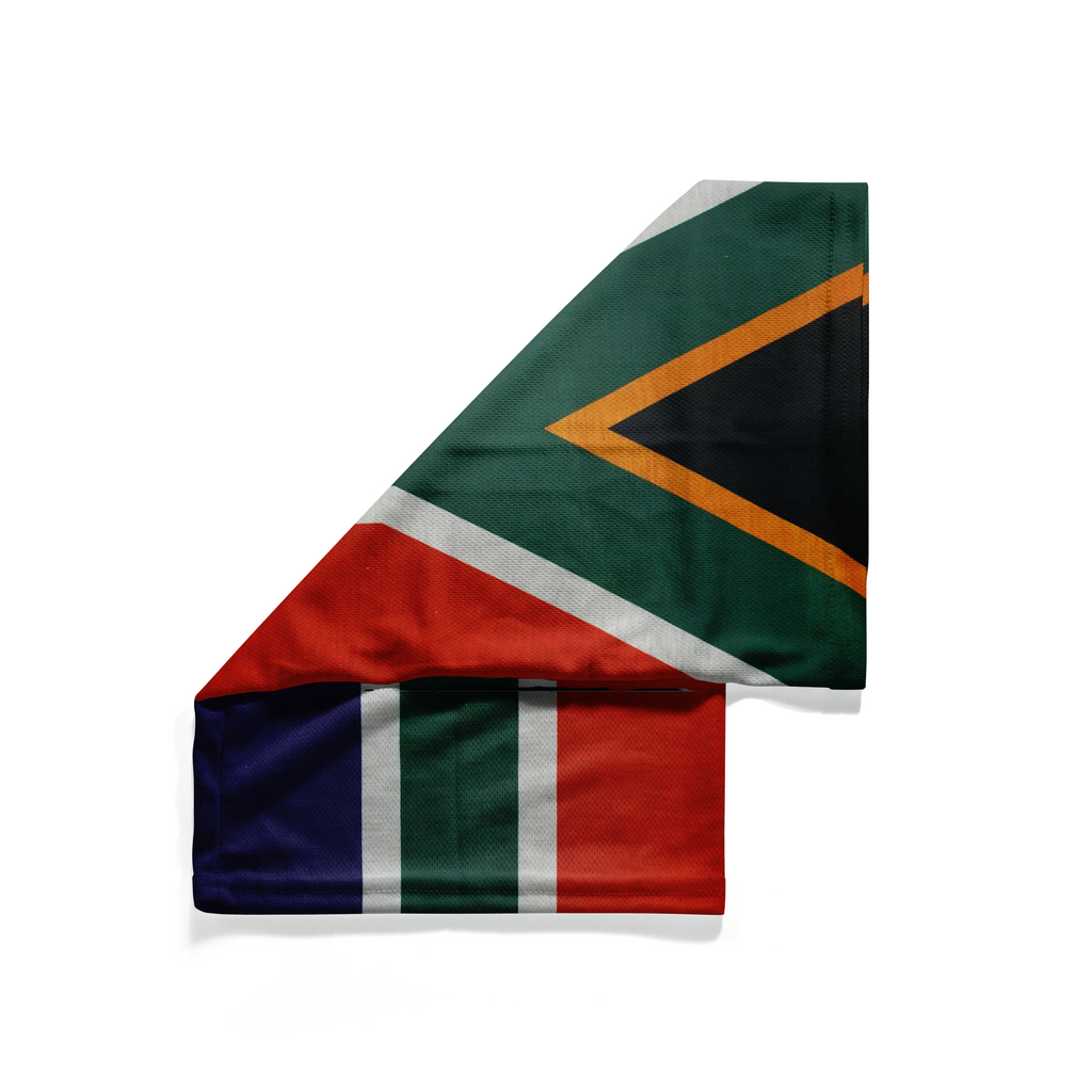 Snood con la bandera de Sudáfrica – Mascarilla transpirable, braga de cuello, cubrebocas
