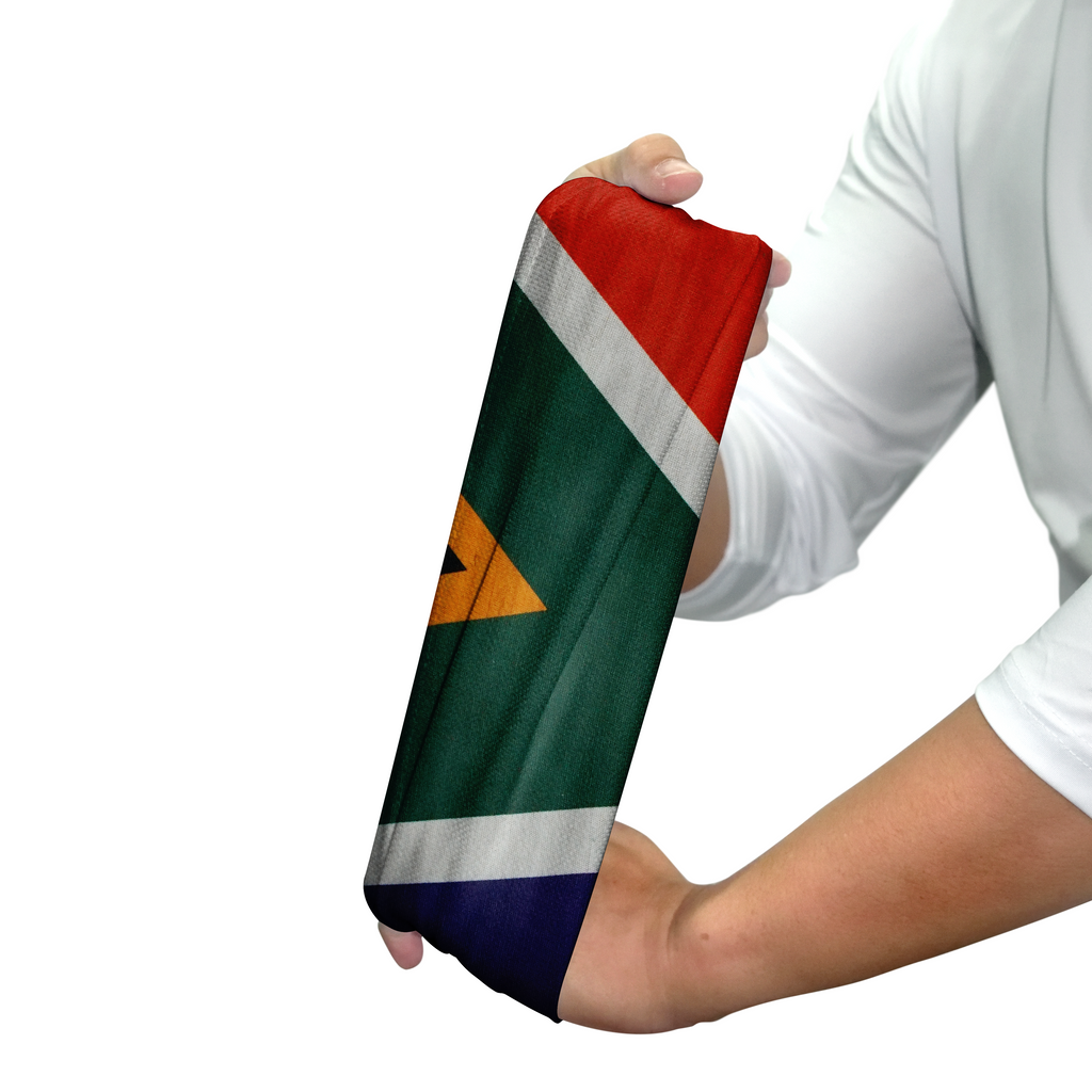 Snood con la bandera de Sudáfrica – Mascarilla transpirable, braga de cuello, cubrebocas