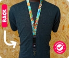 South Africa National Flag Lanyard