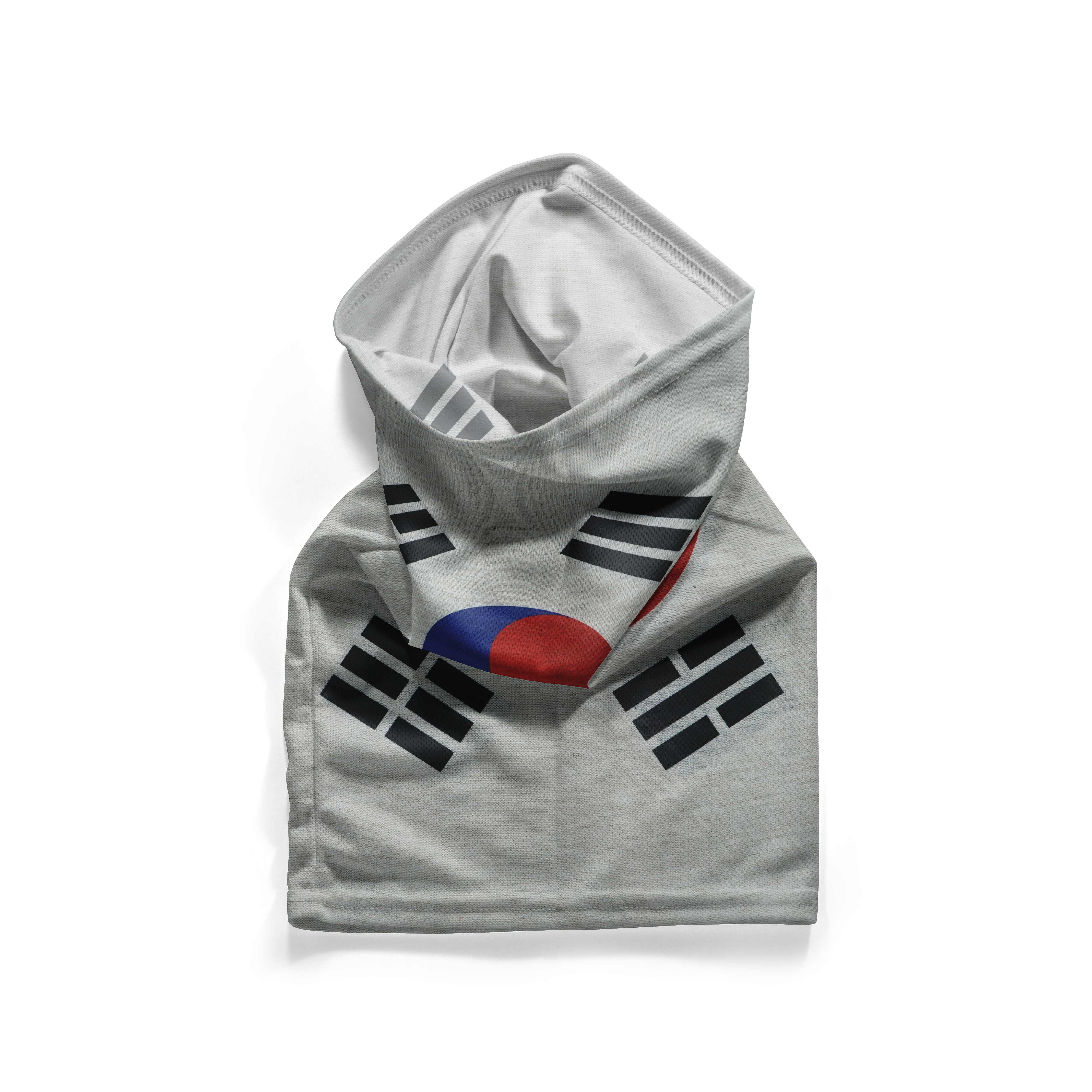 South Korea Flag Snood  – Breathable Mask Neck Gaiter Face Covering Secondary image
