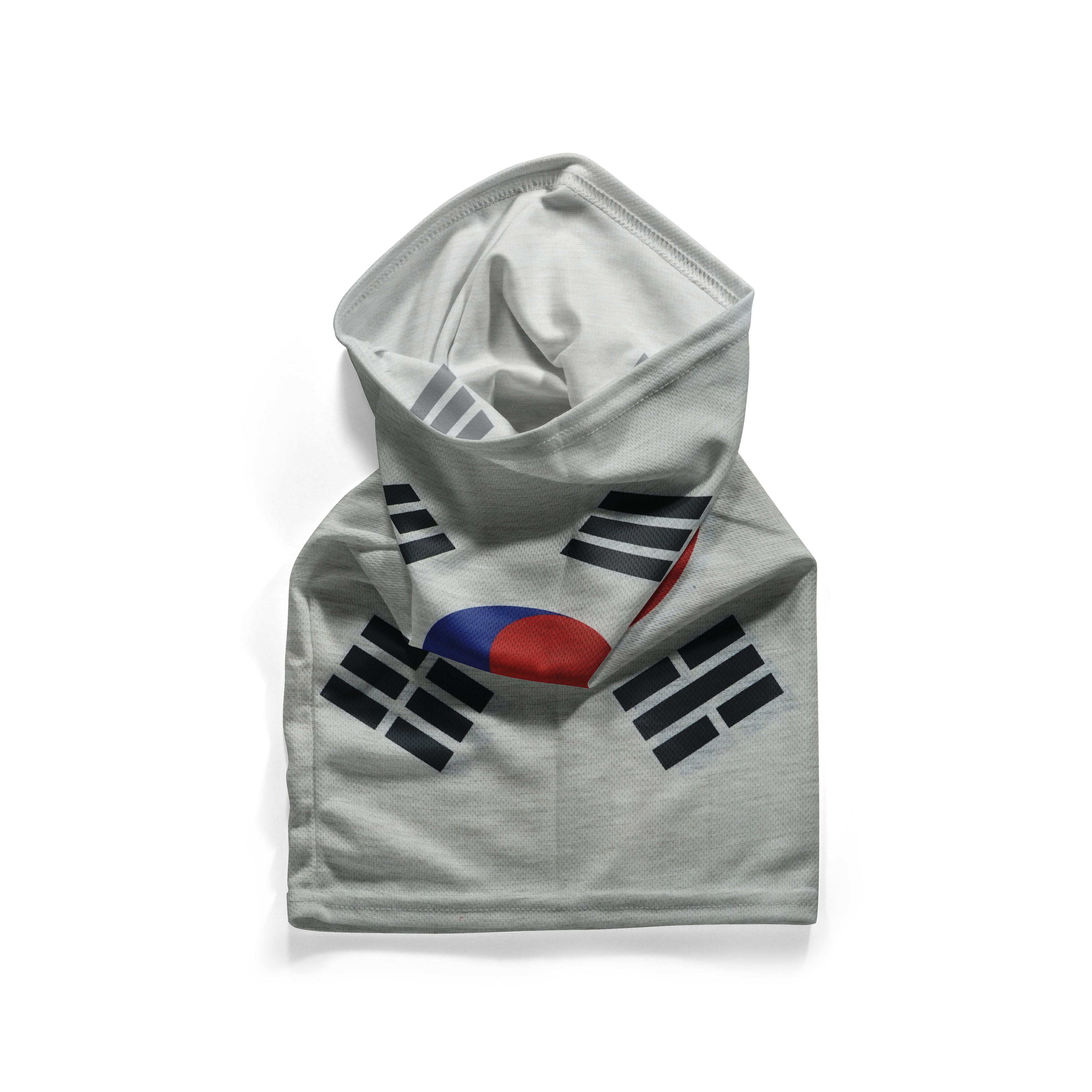 Snood con la bandera de Corea del Sur – Máscara transpirable, braga para el cuello, cubrecara