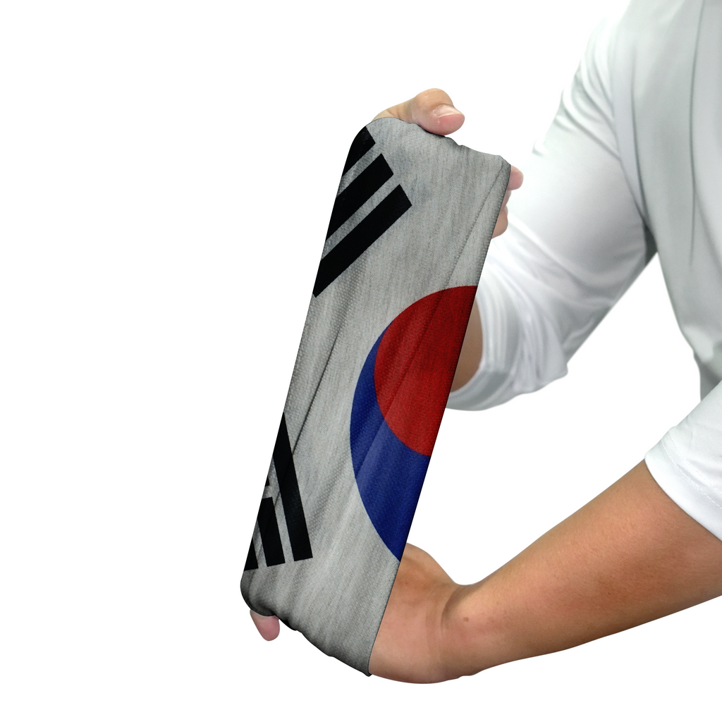 Snood con la bandera de Corea del Sur – Máscara transpirable, braga para el cuello, cubrecara