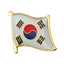 South Korea Flag Pin Badge