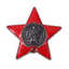 Soviet Union Red Star Soldier Pin Badge