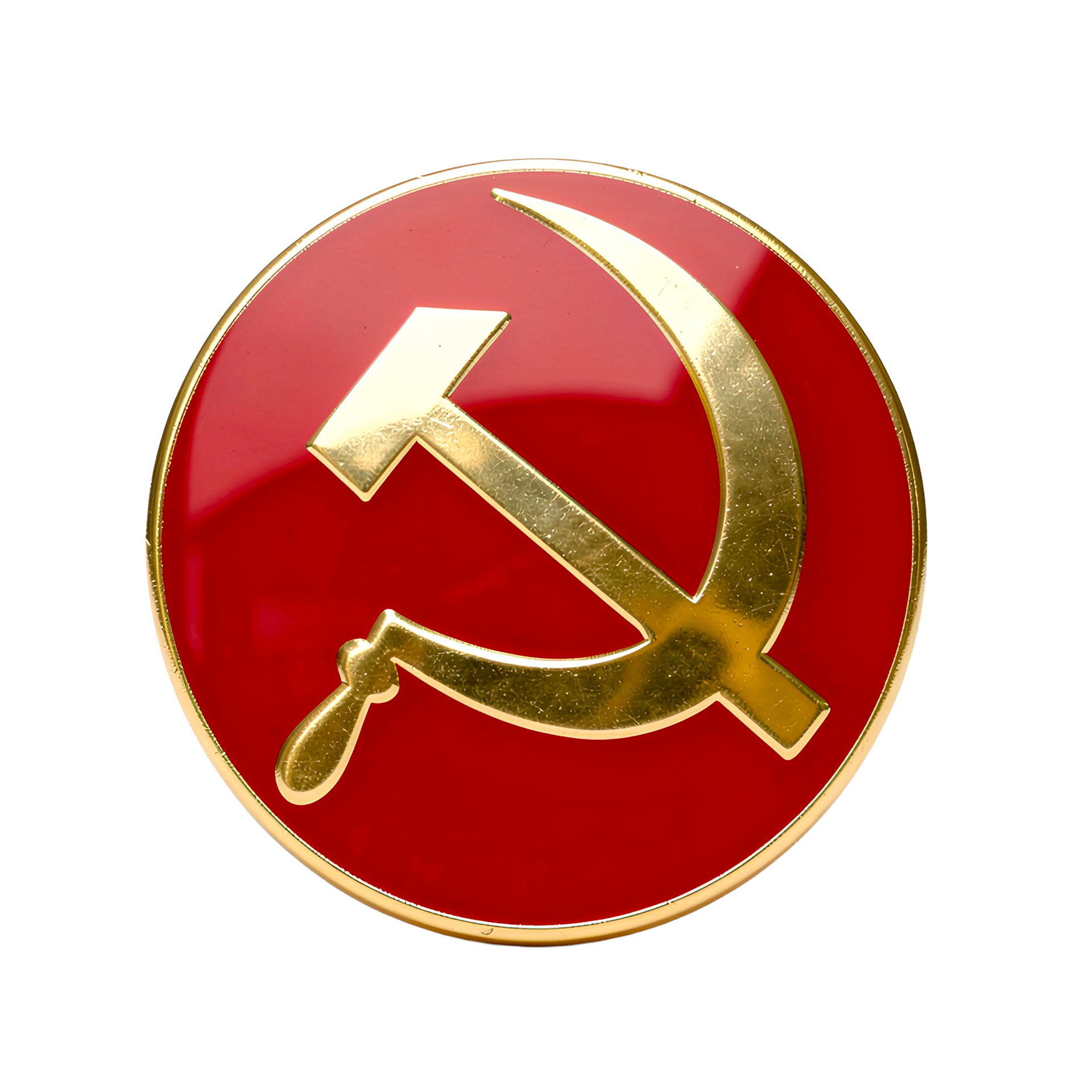 Insignia de botón pin soviético de la URSS comunista Imagen principal del producto
