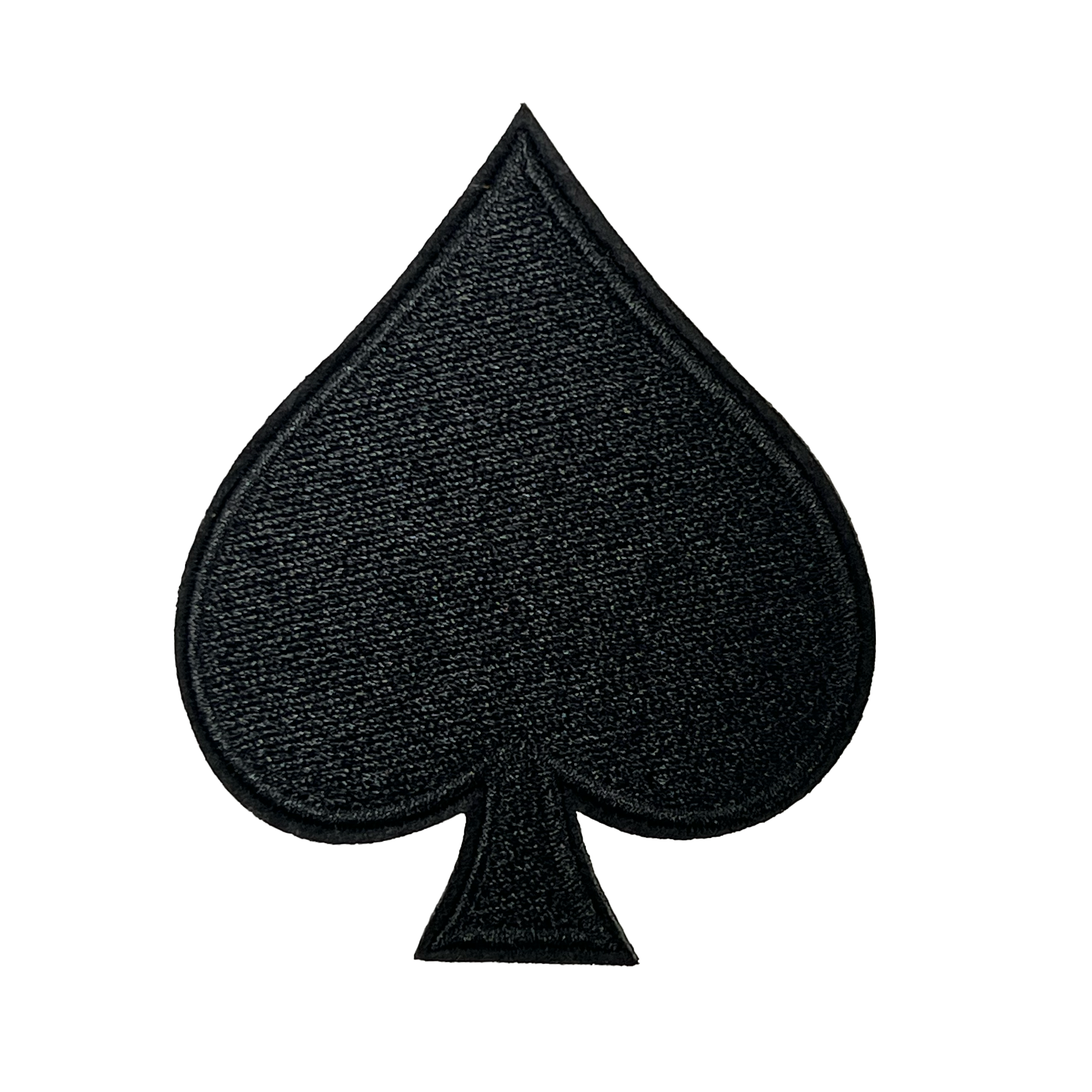 Black Spades Embroidery Patch (7 x 6cm) Main image