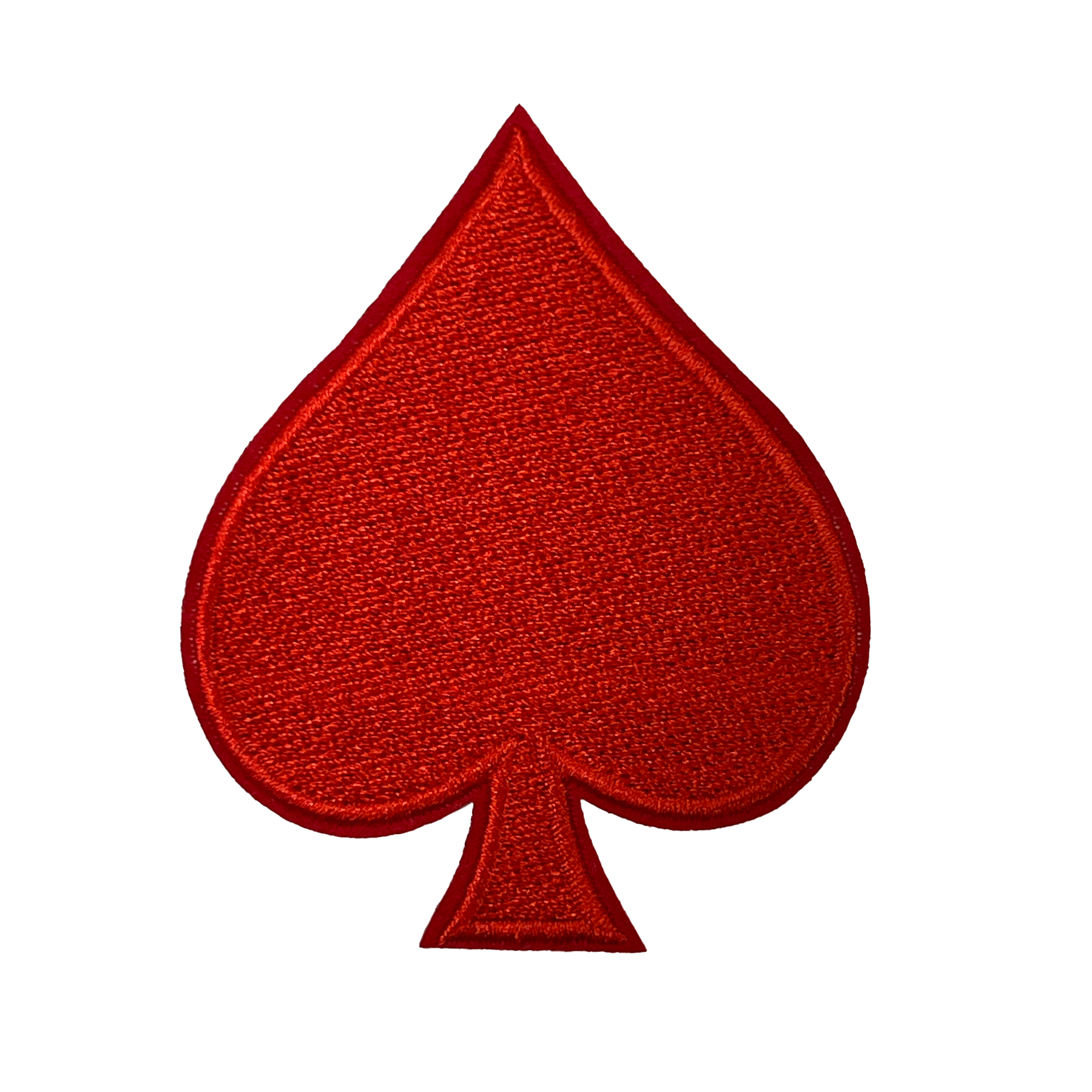Red Spades Embroidery Patch (7 x 6cm) (Copy) Main image