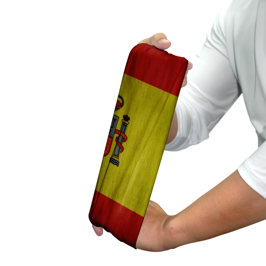 Snood de la bandera de España – Mascarilla transpirable, braga de cuello, cubrecara