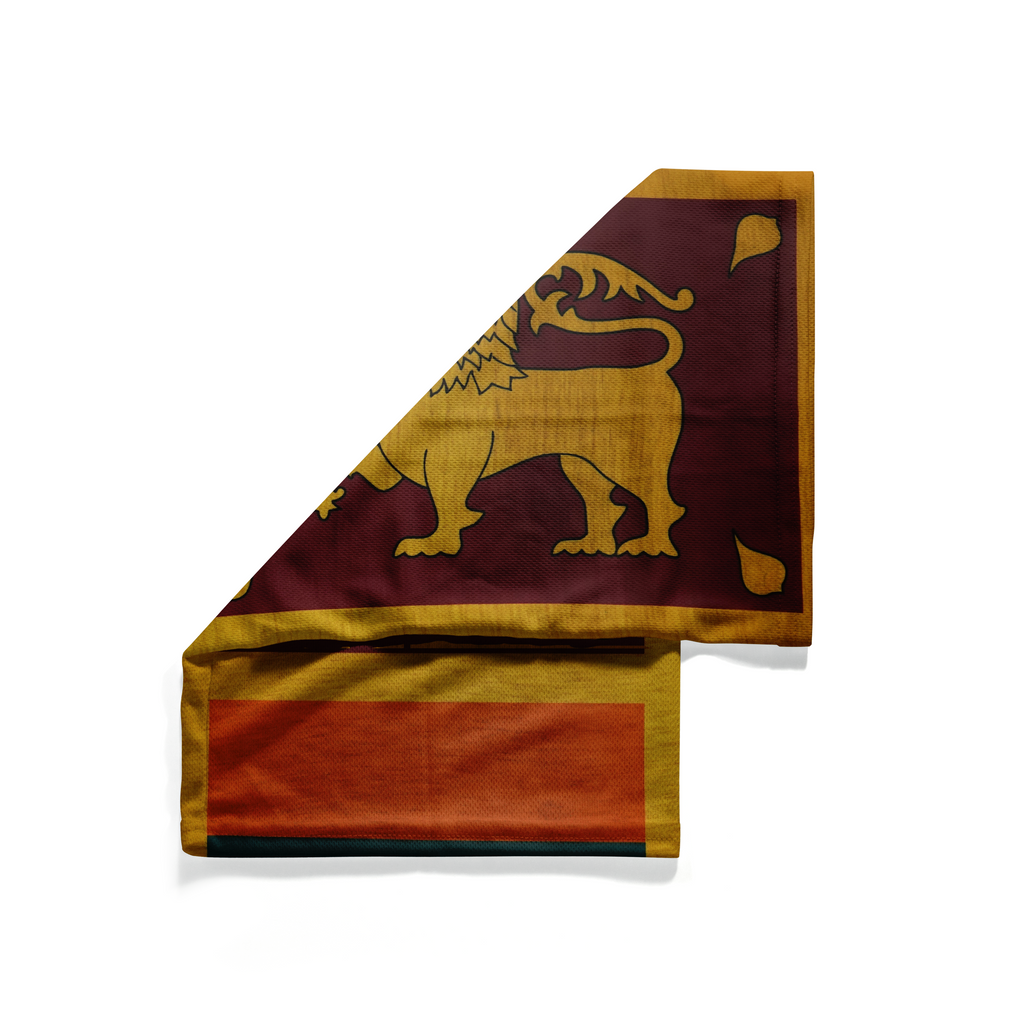 Cubrecuellos con la bandera de Sri Lanka – Mascarilla transpirable, cubrecuellos y protector facial