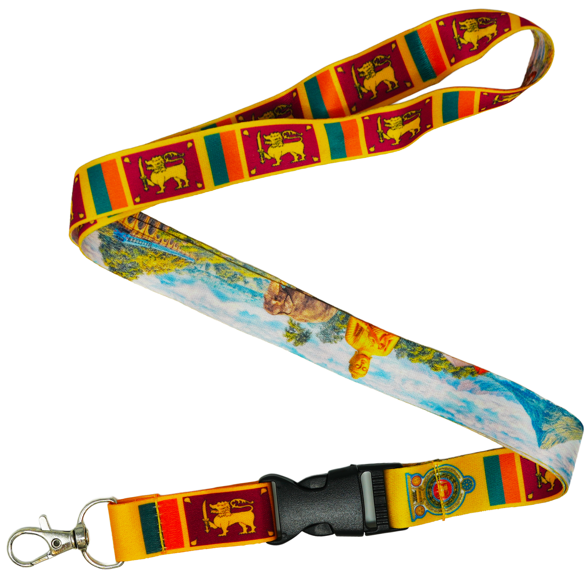 Sri Lanka Flag Lanyard Imagen principal del producto