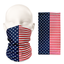 Bandana con bandera de estrellas y barras de EE. UU. – Mascarilla transpirable, cubrecuello, cubrebocas