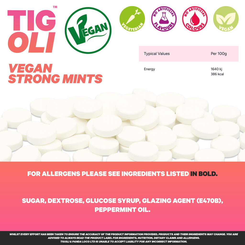Anti-Grumpy Git Prescription Strong Mints, 36g | Vegan & Vegetarian
