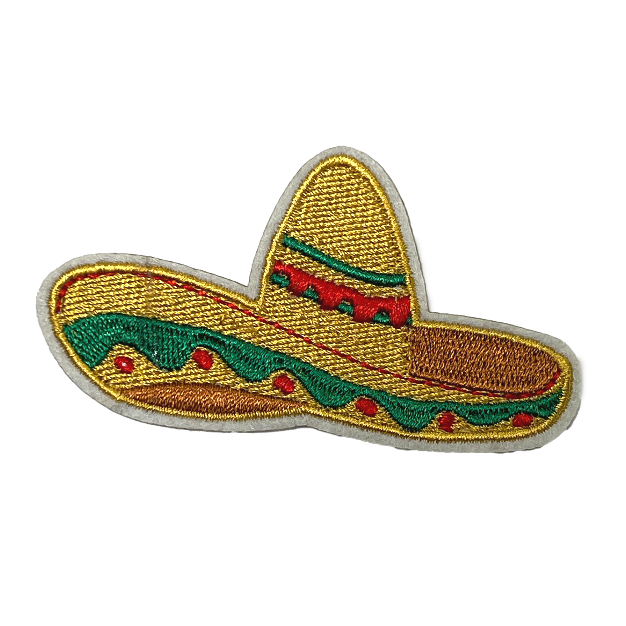 Sombrero Embroidery Patch (8 x 4cm) Main image