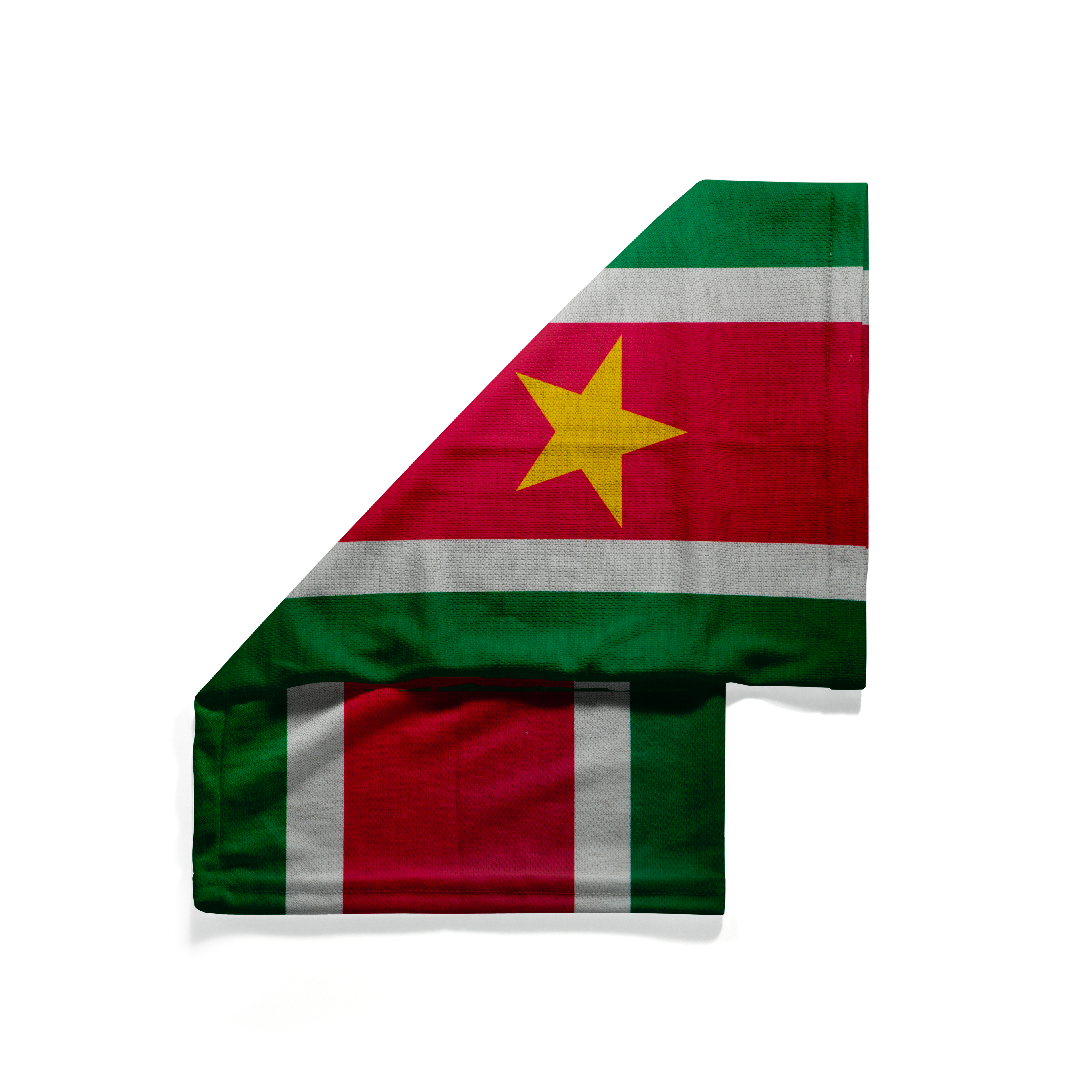 Pasamontañas con la bandera de Surinam – Cubrebocas transpirable tipo braga para el cuello