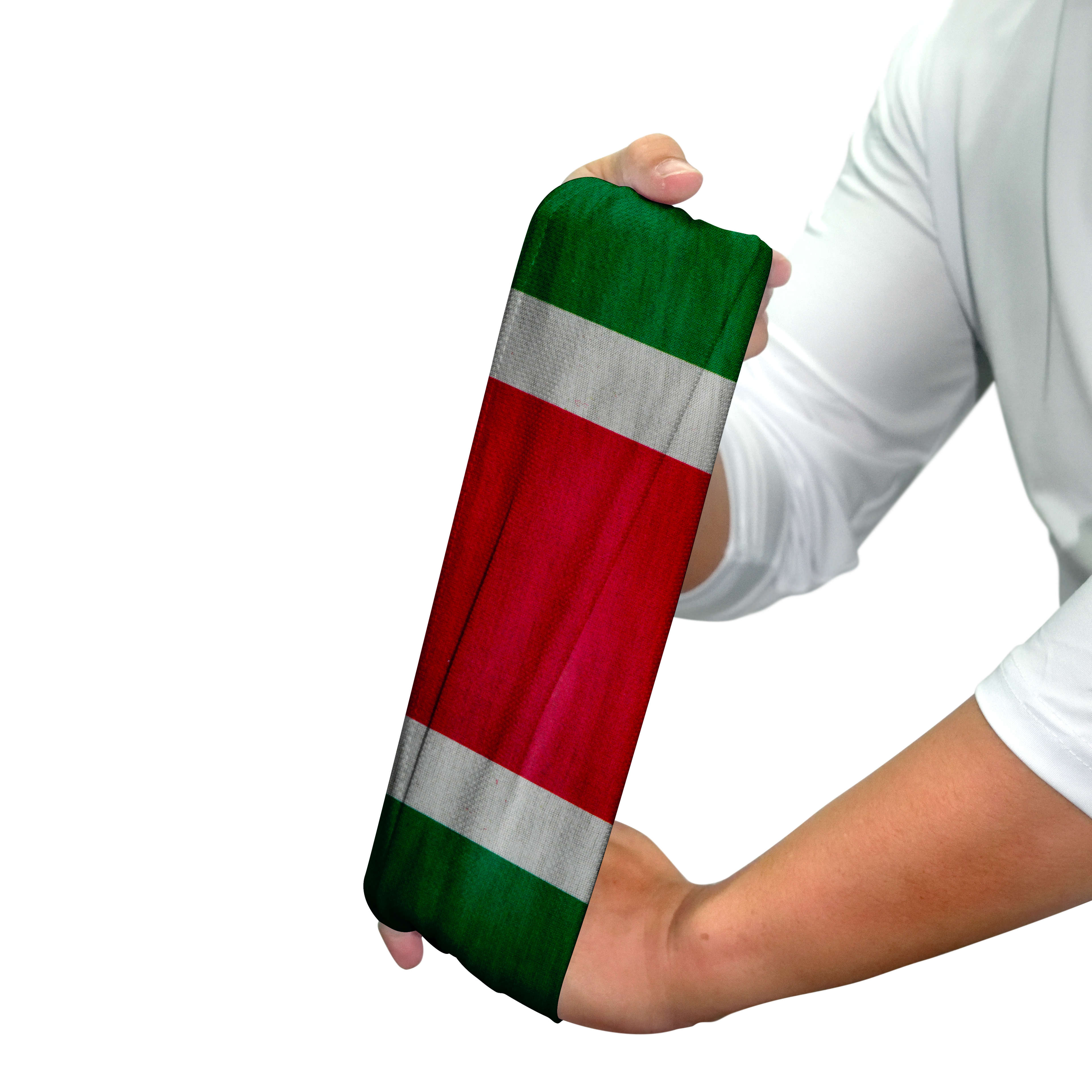 Pasamontañas con la bandera de Surinam – Cubrebocas transpirable tipo braga para el cuello
