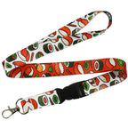 Sushi Japanese Food Fun Lanyard