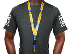 Sweden Flag Blue & Yellow “Sverige” Flag Lanyard