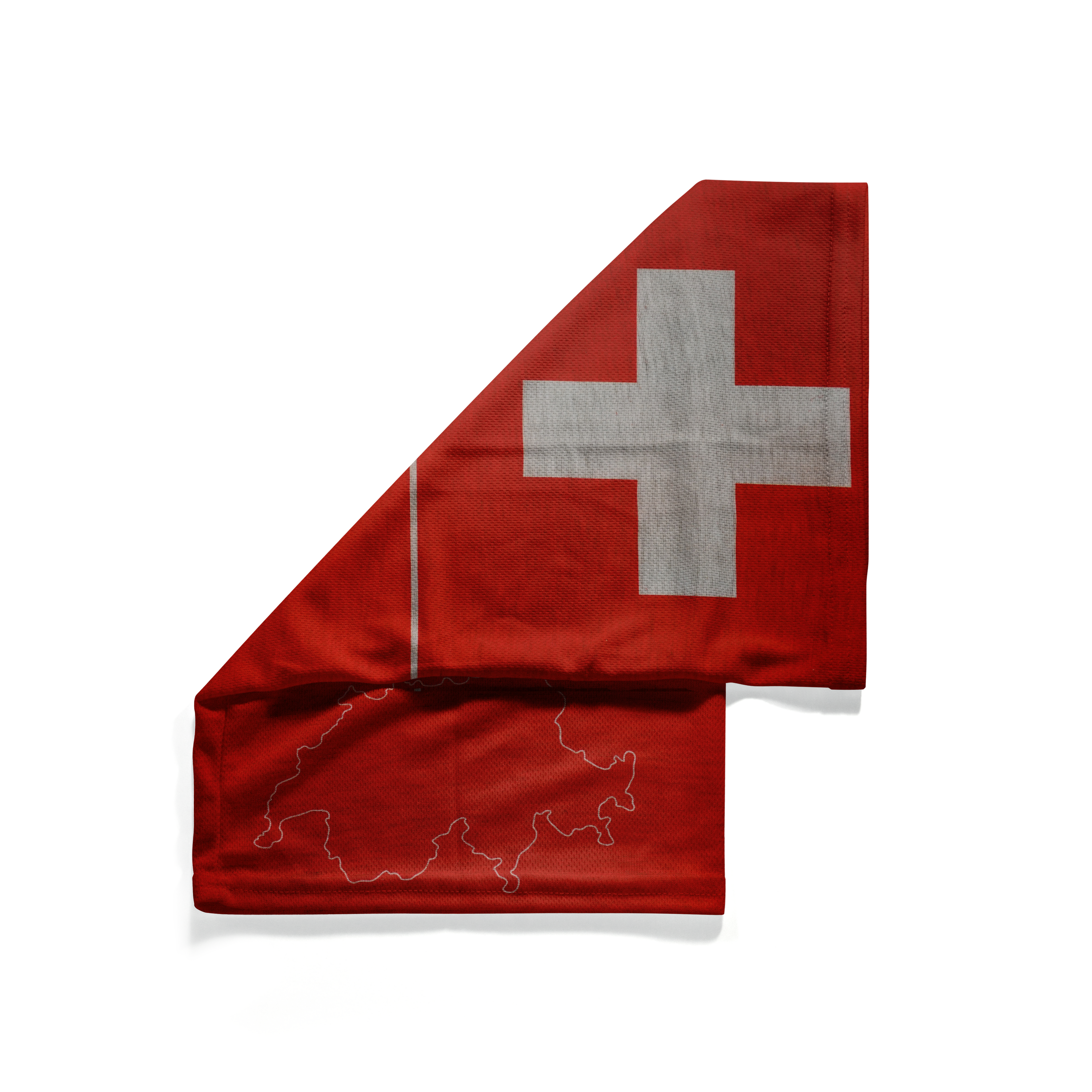 Snood de la bandera suiza de Suiza – Mascarilla transpirable para cuello y cara